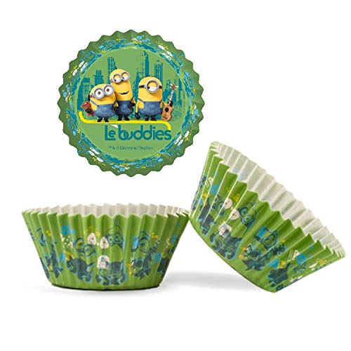Dekora 339239 Los Minions, Capsulas Cupcakes, 50 Pezzi, Multicolor
