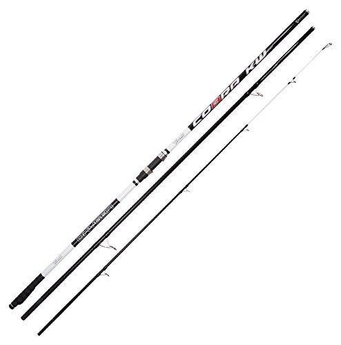 VERCELLI Oxygen Cobra Kw Caña Surfcasting, Negro, 5