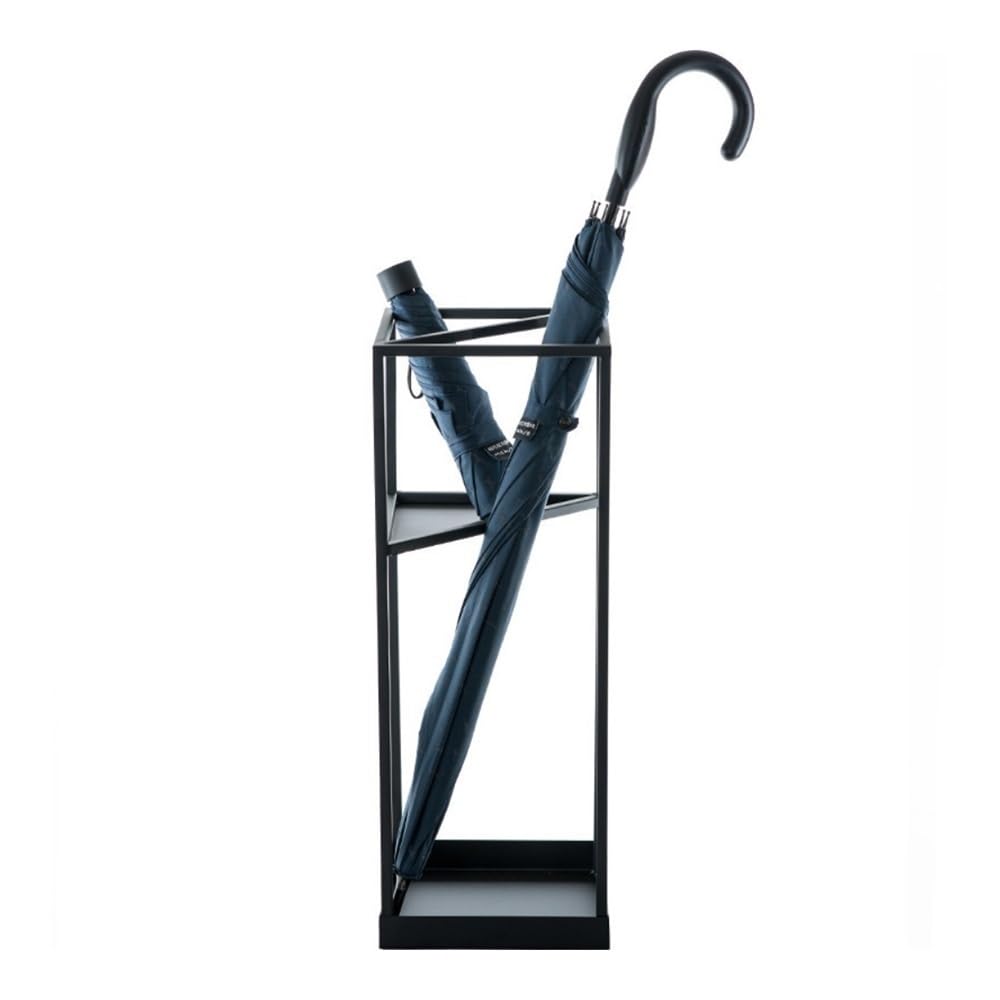 Porte-parapluie de hall d'hôtel en fer robuste et design épuré
