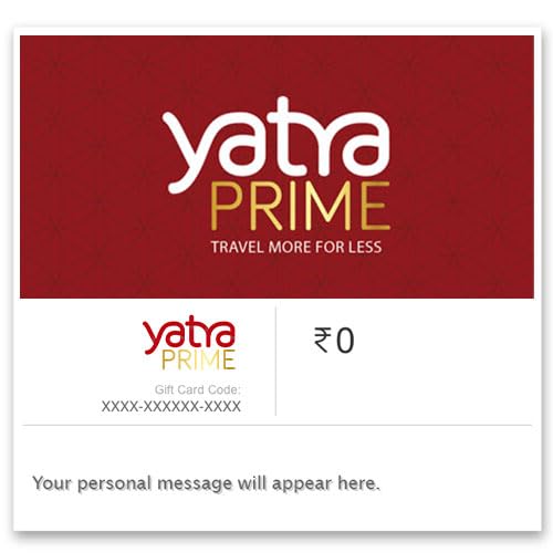 Yatra Prime Membership E-Gift Card - Flat 3% Off