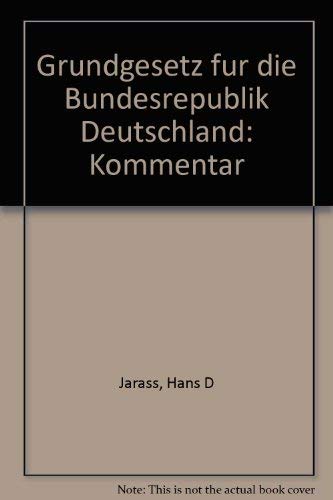 Jarass Pieroth Kommentar Gg Amazon | Grundgesetz fuer die Bundesrepublik Deutschland ( GG). (3570