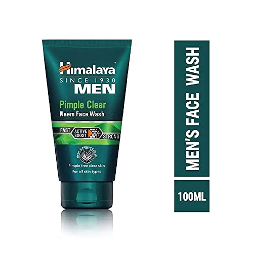 Image of Himalaya Men Pimple Clear Neem Face Wash, 100ml and Himalaya MEN Power Glow Licorice Face Wash, 100ml
