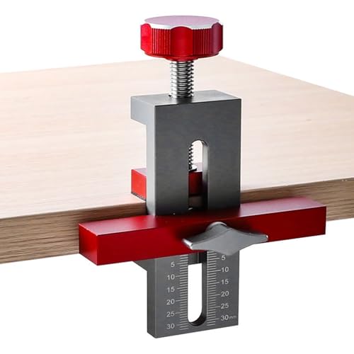 Gabarit de montage pour porte d'armoire pour éviter les trous de travers