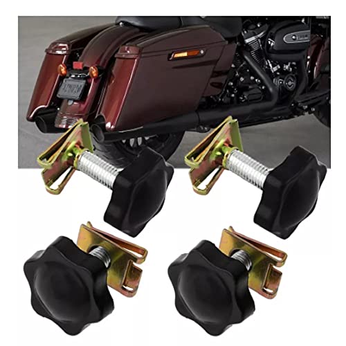 Kit de tornillos antirrobo para alforjas FLPRO compatible para Harley Davidson Touring Electra Glide, Street Glide, Road Glide, Road King FLHR FLHTC FLHX 1993-2021 miniatura 4