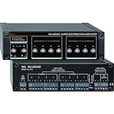 RDL RU-ADA4D Audio Distribution Amplifier 1/3 Rack, 10 k937 Balanced or Unbalanced Input Impedance - No Power Supply Included