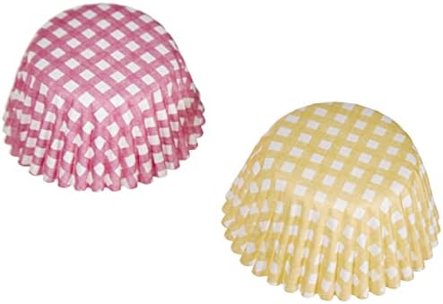 2. Bild von Ibili Mini-Muffinförmchen 100 Stück, Papier, gelb/rosa/weiß, 24 x 16 x 4 cm, 100-Einheiten