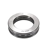 Bettomshin 3Pcs 51106 Thrust Ball Bearings, 30x47x11mm, 20.4kN Cr 42.2kN Cor High Temperature Bearing Steel for Rotating Applications Industry Machine Tool