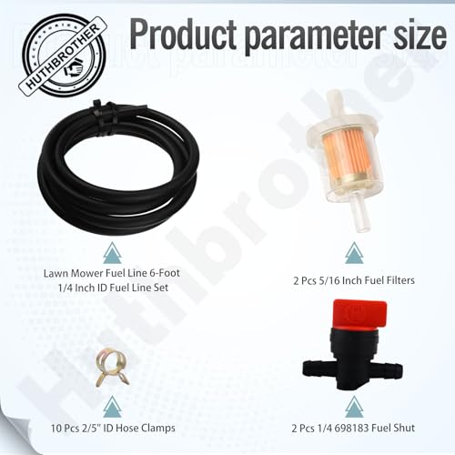 HuthBrother Fuel Line Set - Components