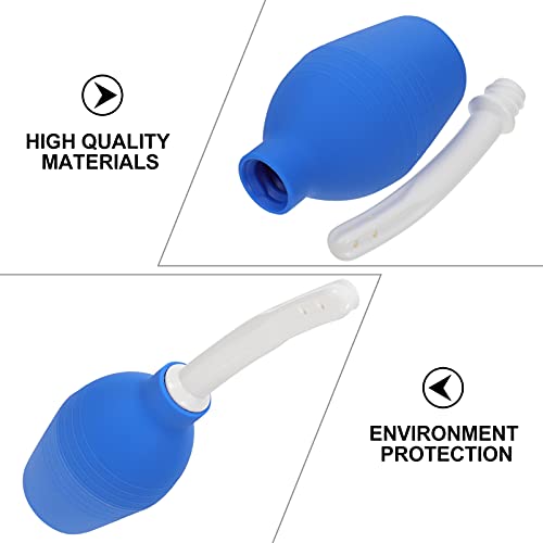 Ciieeo de Limpeza Vaginal Douche: Douche Anal Reutilizável Lâmpada Portátil Enema Lâmpada Vaginal La