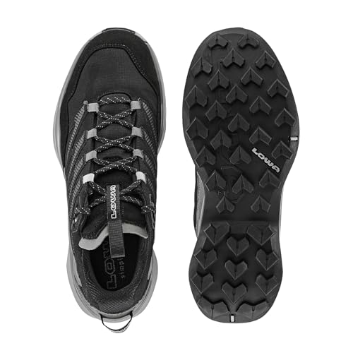 LOWA Halbschuh MADDOX PRO GTX LO schwarz/grau, 40