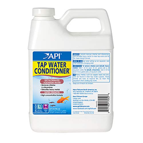 API TAP WATER CONDITIONER Aquarium Water Conditioner, 32-Ounce