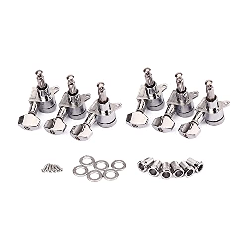 Tuning Peg Tuner 6 Pièces/Ensemble Chevilles De Réglage De Cordes Verrouillées Noires Accordeurs De Clés Têtes De… - Les Beatles, Paul McCartney, John Lennon, RIngo Starr, George Harrison Tuning Peg Tuner 6 Pièces/Ensemble Chevilles De Réglage De Cordes Verrouillées Noires Accordeurs De Clés Têtes De… – Image 7