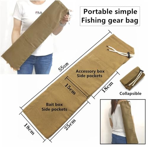 Canne à pêche télescopique portable avec son ensemble de matériel robuste