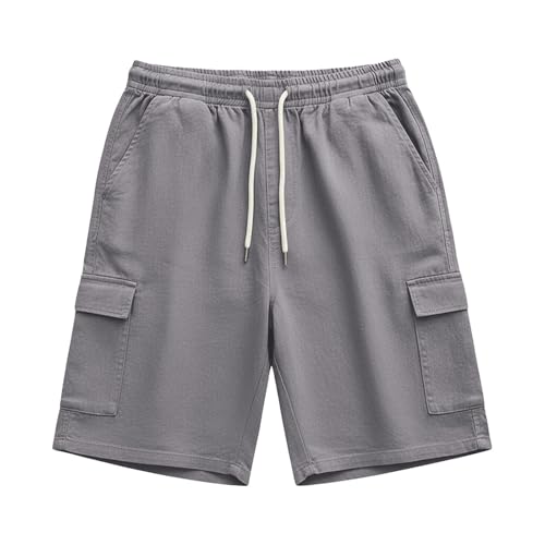 Ensemble d'été en lin homme costume hawaïen pour vacances et plage