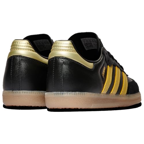 adidas Samba Messi - Boys' Grade School (JH5641, Core Black/Gold Metallic/Gum)3