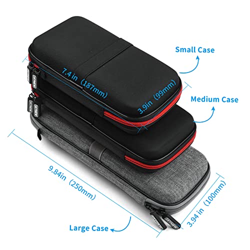 Skynew Hard Travel Case For Ekrist/Lanluk Portable Charger Power Bank 25800Mah, Power Bank Case For Anker Powercore 10000Mah, Samsung T7 Touch And Seagate Portable 2Tb #TOP5