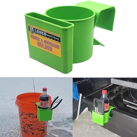 Lakco Ice House Sled & Bucket Phone, Drink, and Tool Holder Cover