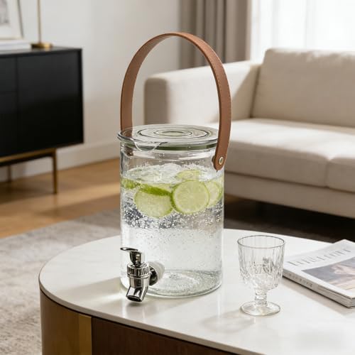 Plastic Beverage Dispenser With Spigot&Filter, Drink Dispensers For Parties - image 6