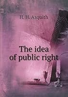 The idea of public right 5519346488 Book Cover