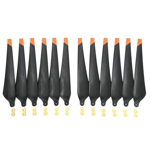 Hélice composite carbone 3820 pour drone agricole T30, pack de 12 hélices haute résistance UAV
