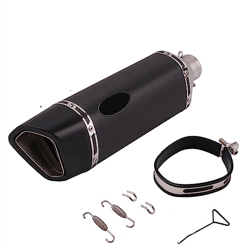 Échappement pour Ducati 821 silencieux carbone 51mm résistant pour remplacer l'origine