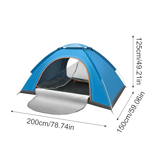 Tienda de campaña familiar anti-UV para acampar sin calor ni mosquitos en verano 5