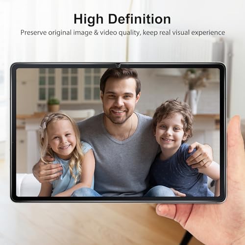 SPARIN 2 Pack Screen Protector for Samsung Galaxy Tab S11/ S10 Lite/ S10 FE/ S9 FE/ S9, (11"& 10.9") Tempered Glass Compatible with S Pen, Case Friendly, Anti-Scratches by SPARIN - Image 9