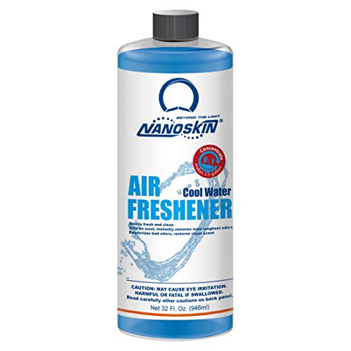 Image of Nanoskin Concentrated Air Freshener - COOL WATER - Emits Fragrant Scent with Odor Eliminator into The Air to Freshen Interior | Adjustable Dilution up to 9:1 | For Automotive, Home, Office & More
