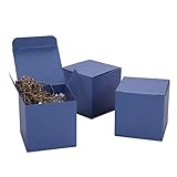20ct Small Gift Boxes with Lids 2x2x2 inch - Vintage Pearlescent Paper Favor Boxes for Crafting...