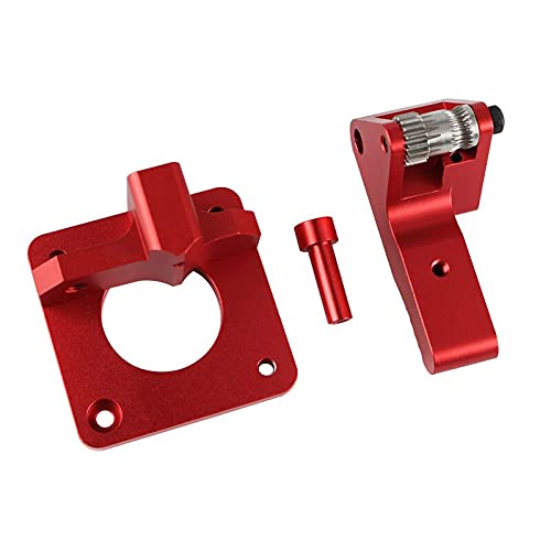 Lysee 3D Printer Parts & Accessories - Aluminum Dual Gear Extruder Upgrade Kit for CR-10 CR-10S 3D Printer New Arrival - (Color: A)