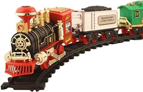 Train Toys for *Kids with Track Big Size Battery Operated Modal Train Set Choo Choo Kids Toy Train Emits Real Smoke Light Sound Track Set Battery Operated Cho Chu Train (B0BWT82QFD) Amazon Price History, Amazon Price Tracker
