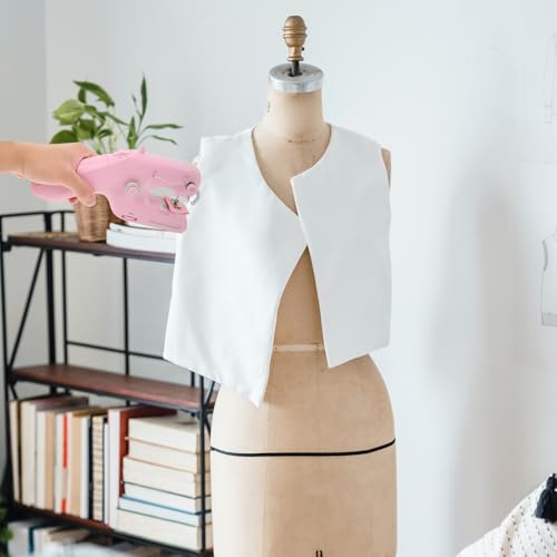Machine à coudre facile à utiliser en ABS léger et compact pour l'initiation à la couture - 7