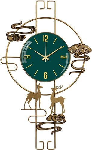 Horloge tranquille ne pas cocher pour grand salon moderne et silencieux