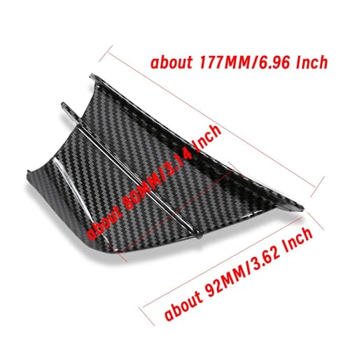Pad carénage queue et aile latérale noir pour moto Triumph Trident 660 - 5