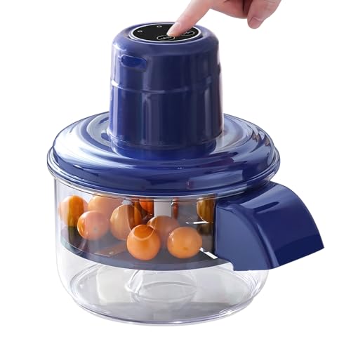 Pelador Eléctrico para Uvas | Peladora Eléctrica de Frutas,Electrodoméstico Recargable Quitar La Cáscara Para Ajo Ajo Arándanos | Alimentación Saludable Y Dormir