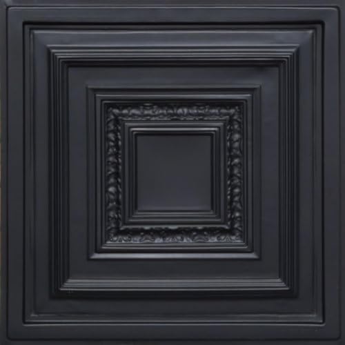 Antyx Black (24x24 PVC) Ceiling Tile