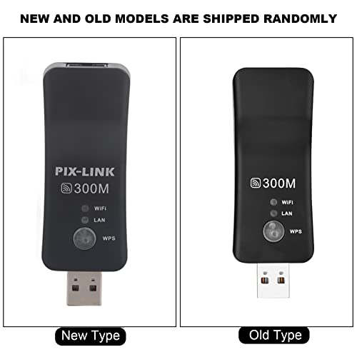 Image of Mini WiFi Range Extender, WiFi Extender Signal Booster for Home Outside, 300M USB Wireless Internet Extender, Support Repeater AP TV Mode, for Smart TV Laptop Mobile Phone