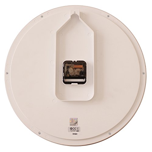 Image of Seiko Plastic case Wall Clock (QXA629BT, Brown, 36.1 cm x 36.1 cm x 3.9 cm)