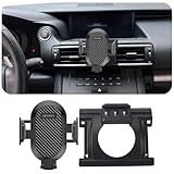 AOUKKL Car Phone Holder Fits for Lexus 2014-2020 is 300 / is 350 / is 250 / is 200t Accessories,Thick Cases Friendly,Cell Phone Mount for 4.7-7 in Phones,360 Degree Rotation,Easy to Install