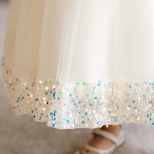 Cichic Puffy Tulle Baby Girl Formal Dress For Party Baptism Ceremony Photoshoot Wedding Flower Girls Dress  thumb #6