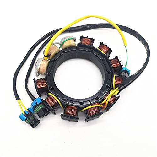 Motoceo Stator For Mercury Outboard 40Amp 174-0002 858404A3 858404A4 398-858404T4 135 140 150 175 200 240Hp 2000-2007 2Stroke 6Cyl Efi Carb Sportjet #TOP4