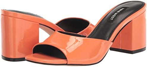 Nine West Women's Ferris Heeled Sandal, PERFACT Orange 800, 5.5 | Image 6