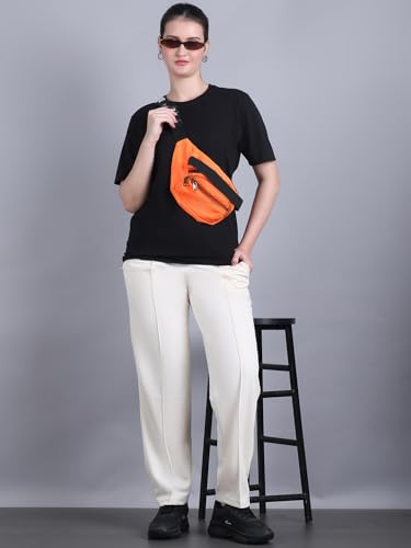 Image of Mack Jonney Solid| Relaxed Fit | Cotton Trackpant for Women-M27
