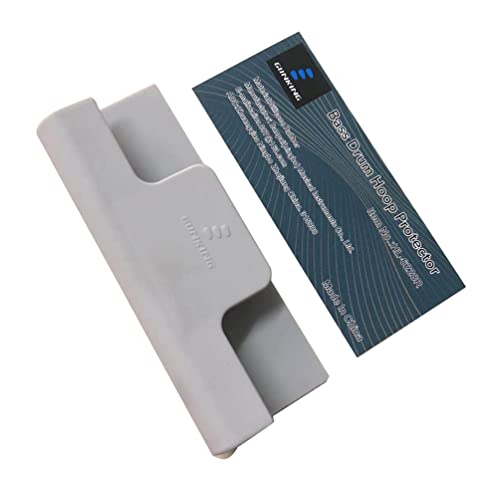 GUNKING Silicone Rubber Bass Drum Hoop Protector