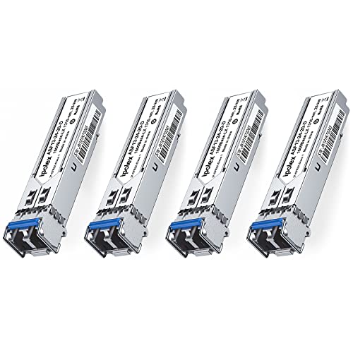 Image of ipolex 4PCS 1Gb/s SFP LX Singlemode LC Gbic Transceiver(SMF, 1310-nm, 20km)