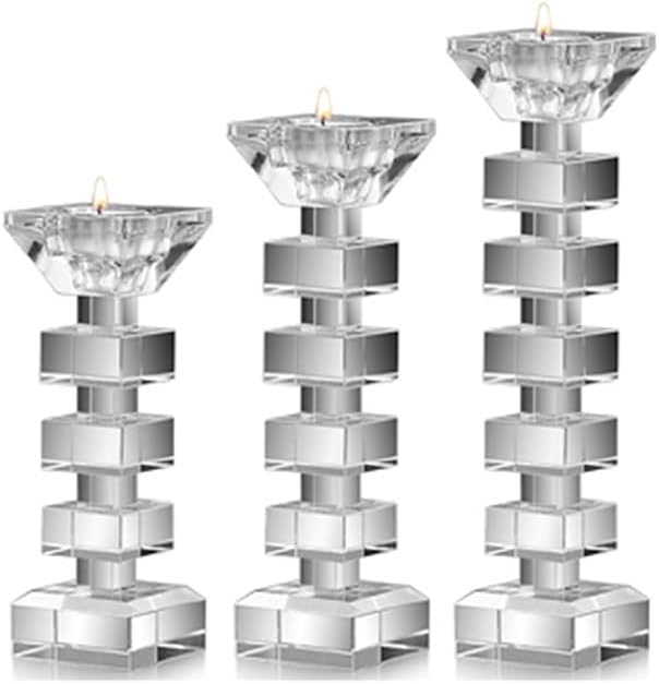 European Single-Head Dual-use Crystal Candle Table Home Jewelry Model Room Soft Decoration Wedding