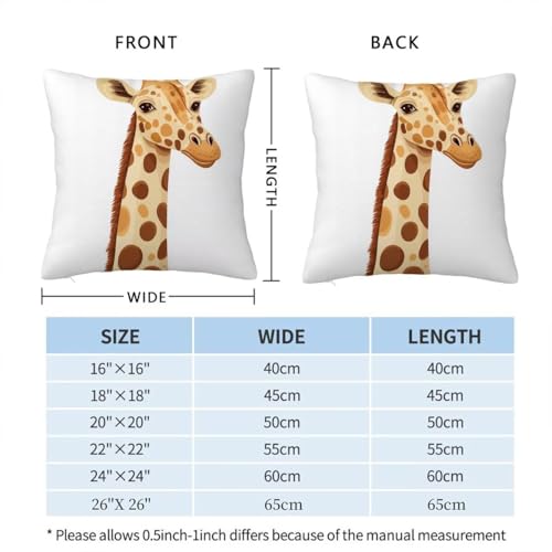 Housse de coussin 55x55 cm imperméable pour protéger le canapé
