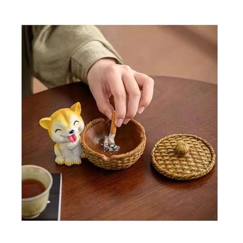 Cendrier mignon de table pour stopper la dispersion des cendres - 6