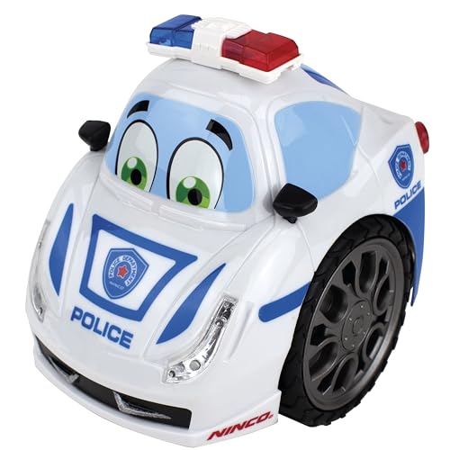 Ninco - Auto Telecomandata Prescolare Dual Police, Effettua Rotazioni A 360º - Include Luci E Suoni, Dai 6 Anni (NH93192) - 5