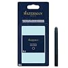 Waterman Fountain Pen Ink Cartridges, Long, Intense Black, 8 Count, Blister Pack